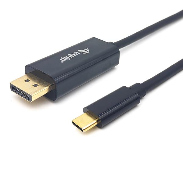 EQUIP - CAVO da USB-C a DisplayPort 4K/60Hz M/M (comp. Thunderbolt 3), 3.0m