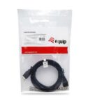 EQUIP - CAVO da USB-A 3.0 a MicroUSB-B, M/M, 5Gbps, Nero, 1.8m