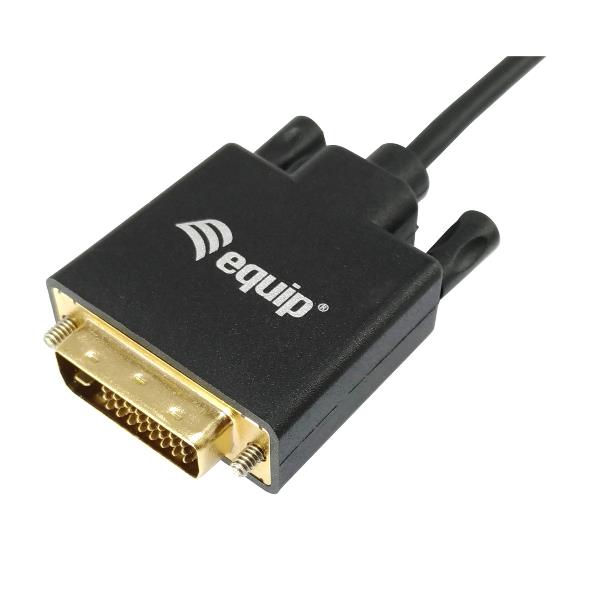 EQUIP - CAVO da USB-C a DVI-D Dual Link, M/M, 1.8m