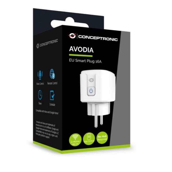 EU Smart Plug 16A, Compatibile con prese tedesche e francesi
