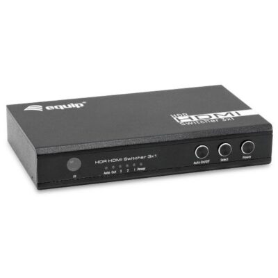 EQUIP - SWITCH HDMI 2.0 4K/60Hz, 3xIN + 1xOUT