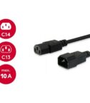 EQUIP - CAVO ALIMENTAZIONE da C13 a C14, 3.0m