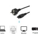 EQUIP - CAVO ALIMENTAZIONE da C5 a SCHUKO, 3.0m