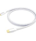 EQUIP - CAVO USB 3.2 GEN.2 Type-C M/M - 5A, PD 100W, 4K/60Hz 10GHz -- Bianco, 2.0m
