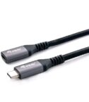 EQUIP - CAVO PROLUNGA USB 3.2 GEN.2 Type-C M/F - 4K/60Hz, 10Gbps -- Nero, 1.0m