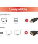 EQUIP - CAVO da HDMI a DVI-D Single Link Bidirezionale M/M, 10m