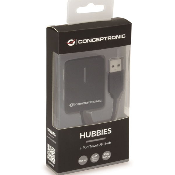 HUB USB 2.0 4-PORTE