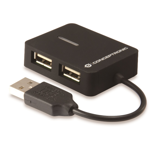 HUB USB 2.0 4-PORTE