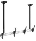 EQUIP - STAFFA DOPPIA TV DA SOFFITTO 45"-55"