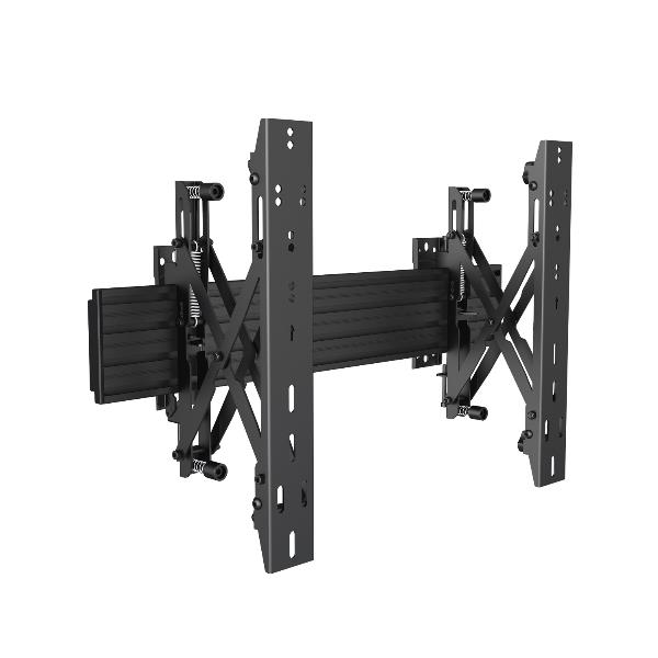 EQUIP - STAFFA TV PARETE 37"-65" MODULARE Push-In Pop-Out