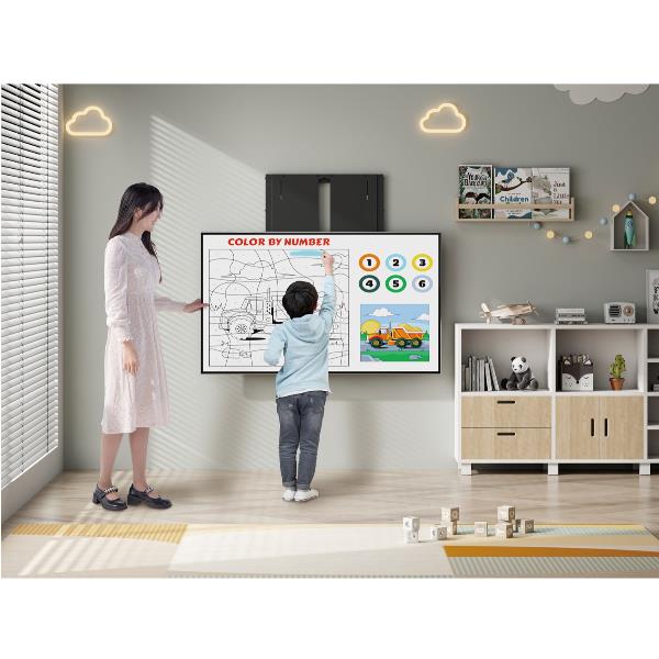 EQUIP - SUPPORTO x TV INTERATTIVA 55"-86" A PARETE con Funzione UP-DOWN