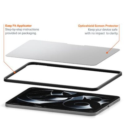 OpticShield - Vetro di Protezione per iPad Air 13″ (M2) con applicatore