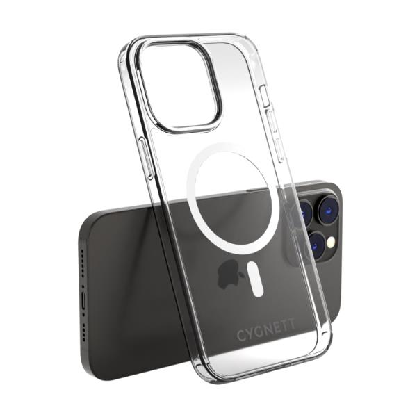 AeroShield - Custodia MagSafe per iPhone 14 Pro Max - Trasparente