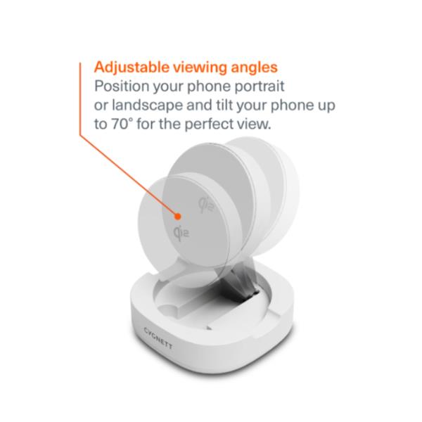 Chargebase Qi2.0 Single Wireless Charger - White