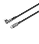 Cavo Corazzato ad angolo retto da Lightning a Usb-C 2.0 1m nero