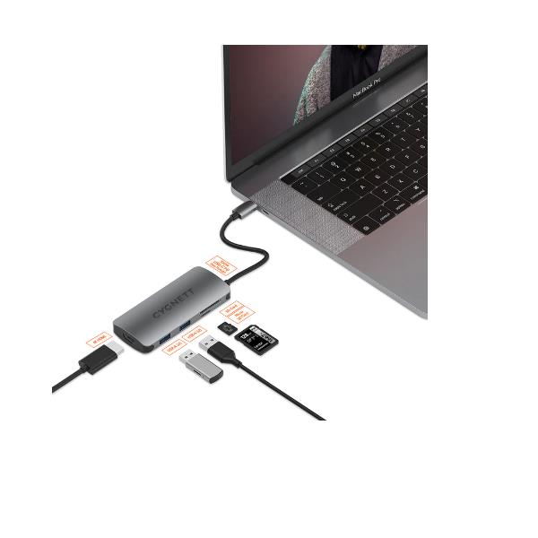 Hub USB-C 6 in 1 (HDMI singolo)