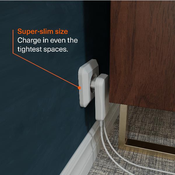 CHARGEPLUS DUAL USB-C SLIM WALL 30W