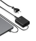 PowerMaxx 100W GaN USB-C Laptop Charger - Black - EU