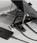 Hub 7 in 1 con supporto pieghevole per laptop PD 100W