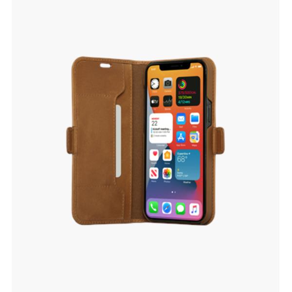 Copenhagen Slim - Custodia in Pelle per iPhone 12 Pro Max - Cuoio