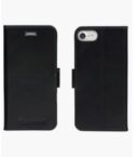 Copenhagen Slim - Custodia in Pelle per iPhone SE/8/7/6 - Nero
