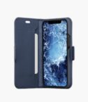 Milano - Custodia in pelle Soffiano per iPhone 12 mini - Blu