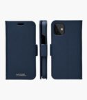 Milano - Custodia in pelle Soffiano per iPhone 12 mini - Blu