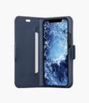 Milano - Custodia in pelle Soffiano per iPhone 12 mini - Blu
