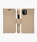 Milano - Custodia in pelle Saffiano per iPhone 12 mini - Rosa Sabbia