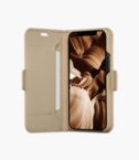 Milano - Custodia in pelle Saffiano per iPhone 12 mini - Rosa Sabbia