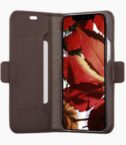 Milano - Custodia in pelle Saffiano per iPhone12/12 Pro - Marrone