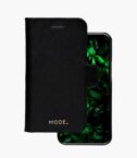 New York - Custodia in pelle Saffiano per iPhone 12 mini - Nero
