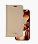 New York - Custodia in pelle Saffiano per iPhone12 mini - Rosa Sabbia