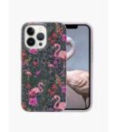 Capri - Custodia per iPhone 13 Pro Max in Plastica Riciclata - Fenicottero