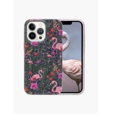 Capri - Custodia per iPhone 13 Pro Max in Plastica Riciclata - Fenicottero
