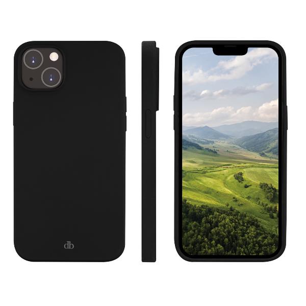 Monaco - Custodia per iPhone 13/14 in Plastica Riciclata - Nero