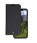 New York - Custodia in Pelle per iPhone 14 Pro Max - Nero