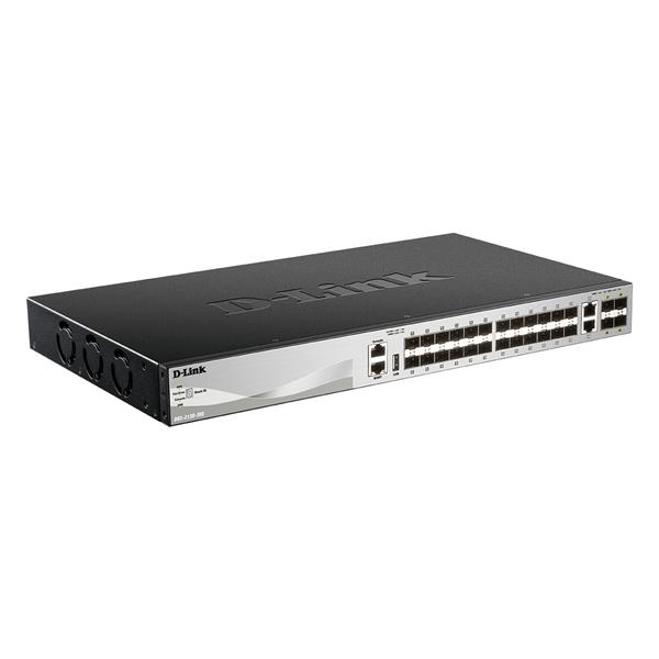 24 SFP PORTS LAYER 3 STACKABLE