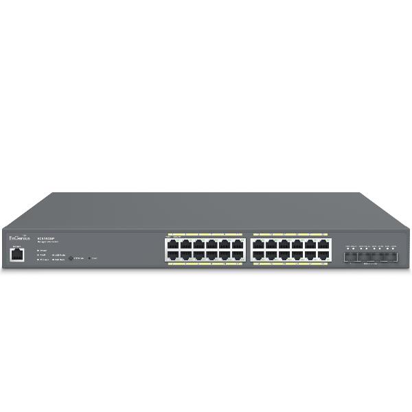 Cloud Managed Switch 24-port GbE PoE - 240W