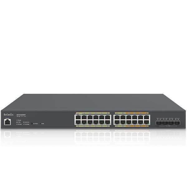 Cloud Managed Switch 24-port (16GbE + 8MultiGbE) PoE - 410W