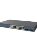 Switch 24-port GbE PoE.af/at(+) 185W 4xSFP L2 19i