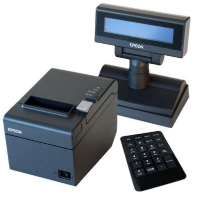 EPSON STAMPANTE FISCALE FP81II RT DA 58 MM - DISPLAY LCD, TASTIERA 23 TASTI, USB, LAN, RS232