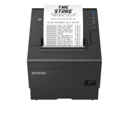 Stampante Epson TM-T88VII (112) : USB + Seriale + Ethernet, Buzzer, Black