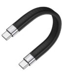 EQUIP - CAVO PIATTO USB 4 GEN 3 da C a C PD240W, 8K/60Hz, 40Gbps, nero -- 13cm