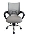 EQUIP - SEDIA DA UFFICIO IN RETE, Grigio chiaro