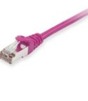 EQUIP - CAVO PATCH Cat.6 S/FTP, 250 MHz, 1 Gbps, PoE/PoE+/PoE++, LSZH, viola, 10m