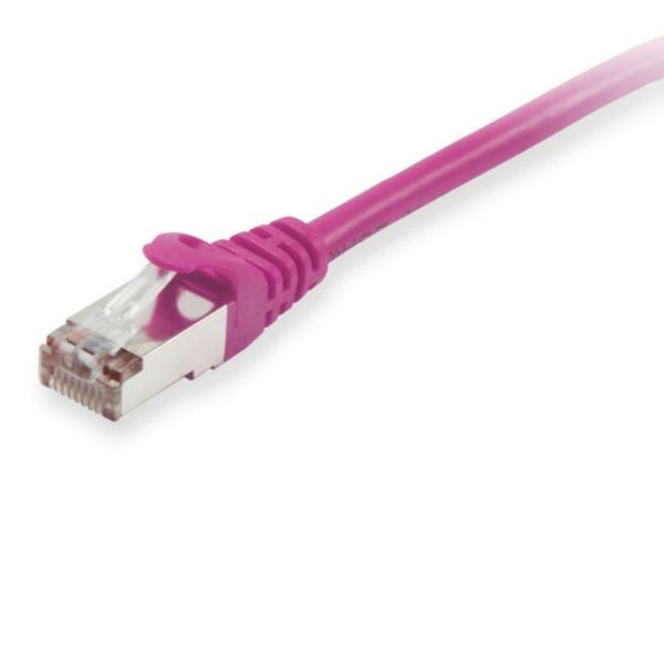 EQUIP - CAVO PATCH Cat.6 S/FTP, 250 MHz, 1 Gbps, PoE/PoE+/PoE++, LSZH, viola, 10m