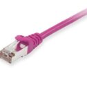 EQUIP - CAVO PATCH Cat.6 S/FTP, 250 MHz, 1 Gbps, PoE/PoE+/PoE++, LSZH, viola, 10m