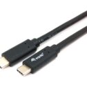 EQUIP - Cavo USB 3.2 Gen 1 C a C, PD 60W, 5Gbps, Nero - 0.5m