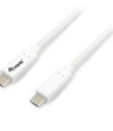 EQUIP - Cavo USB 3.2 Gen 1 da C a C, PD 60W, 5Gbps, Bianco - 0.5m